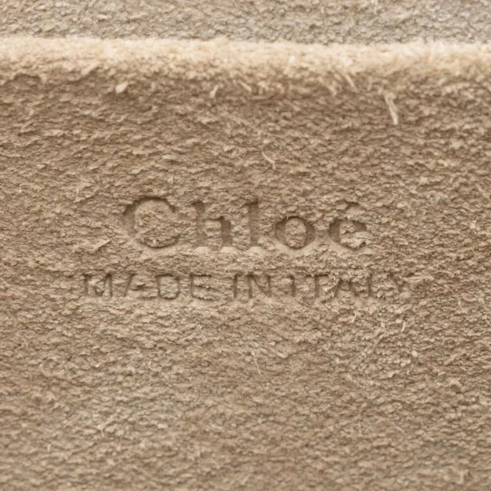 Chloe Calfskin Patchwork Nile Small Bracelet Bag